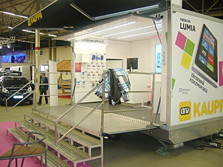 Esittelyvaunuja